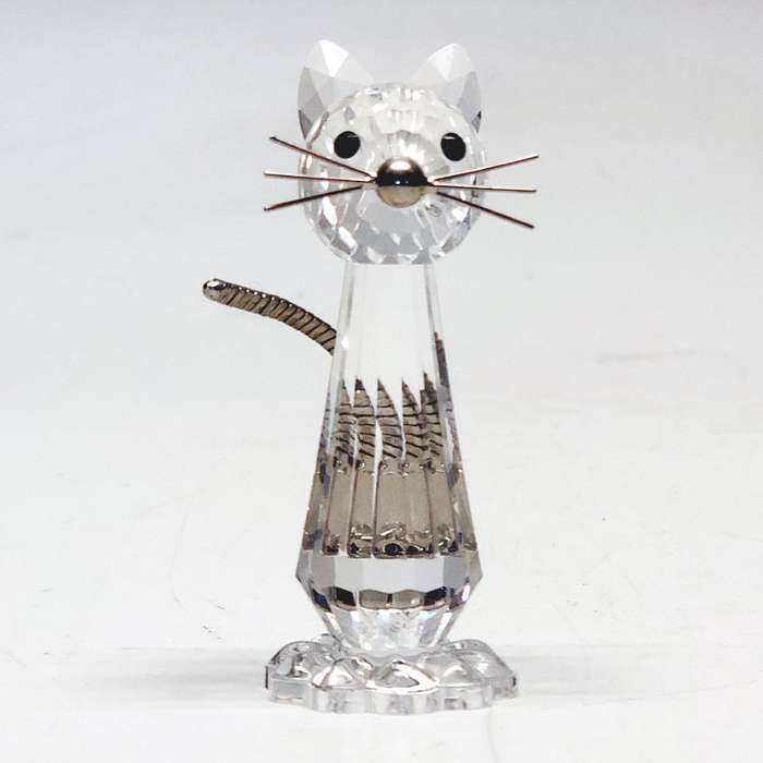 Swarovski Crystal  Cat 7.5cm