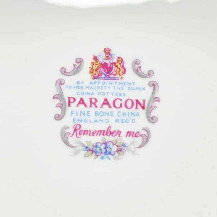 Paragon Remember Me Tea Cake Plate