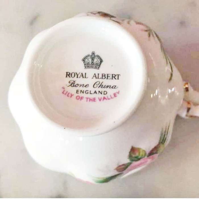 Royal Albert Lily Of The Valley Tea Trio