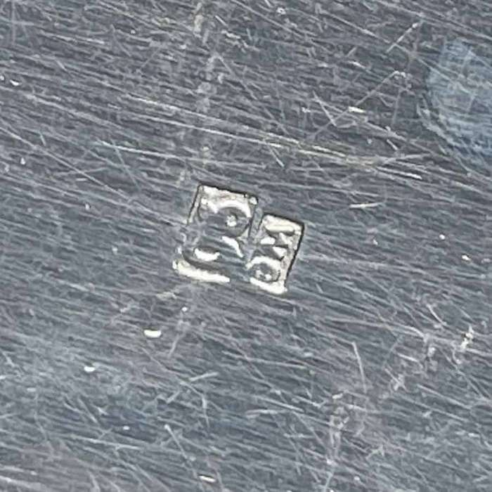 Chinese Silver Dragon Pierced Box Hong Kong 19th