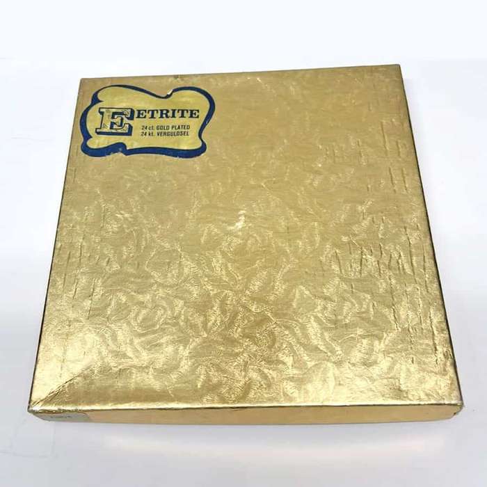 Eetrite 24ct Gold Plated Royal Albert Moonlight Rose Tea Spoons