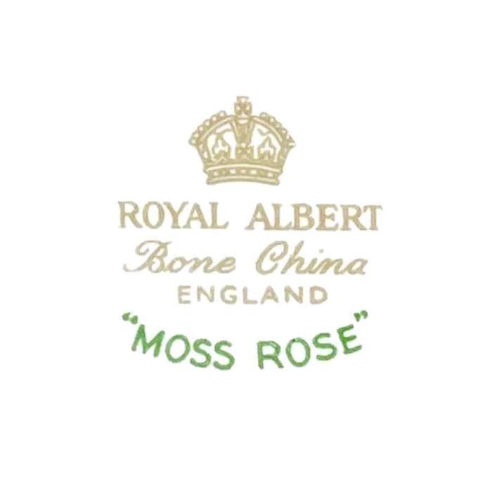 Royal Albert Moss Rose Tea Trio