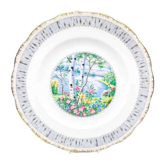 Royal Albert Silver Birch Entree Plate