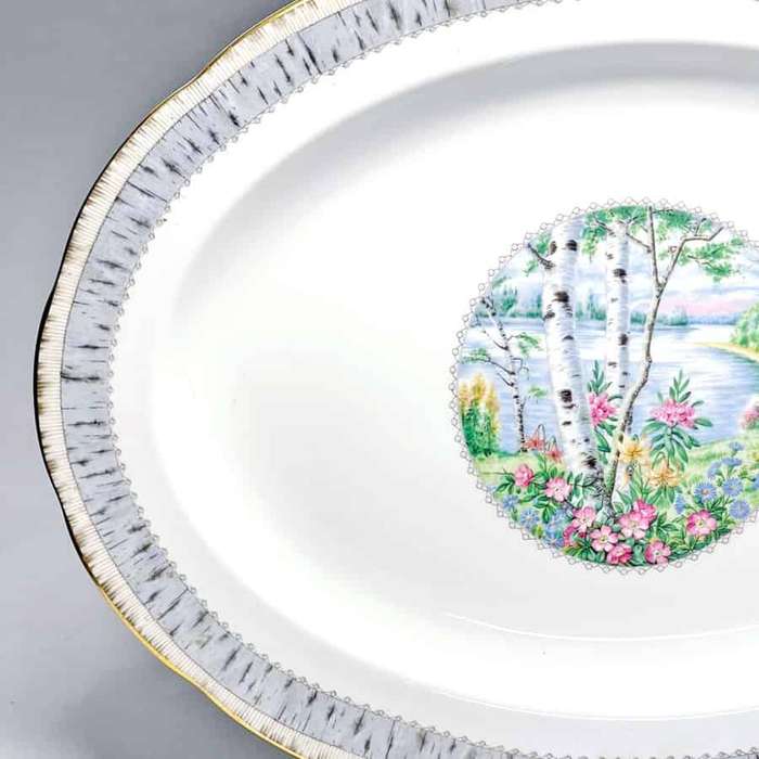 Royal Albert Silver Birch Platter