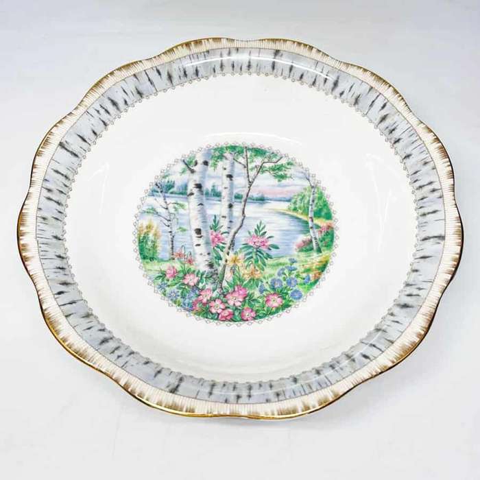 Royal Albert Silver Birch Salad Bowl