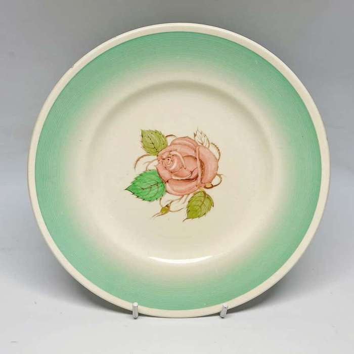 Susie Cooper Patricia Rose Green Side Plate