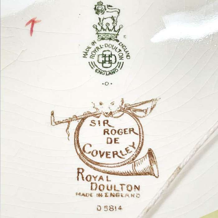 Royal Doulton Sir Roger De Coverley  D5814 Wall Charger
