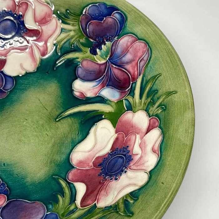 Walter Moorcroft Anemone Footed Bowl C1949