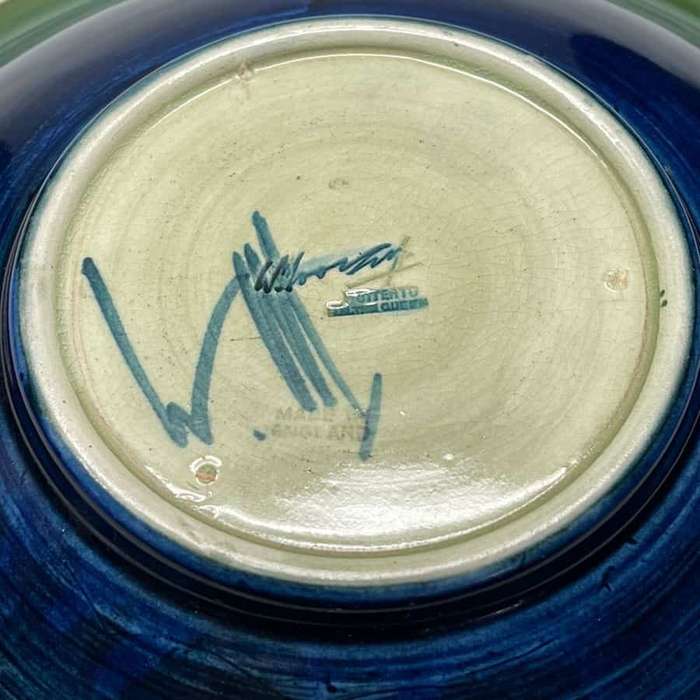 Walter Moorcroft Anemone Footed Bowl C1949