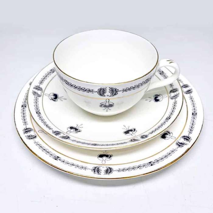 Shelley Art Deco Tea Trio 2018