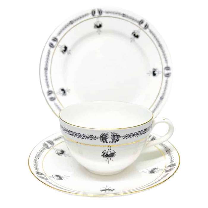 Shelley Art Deco Tea Trio 2018