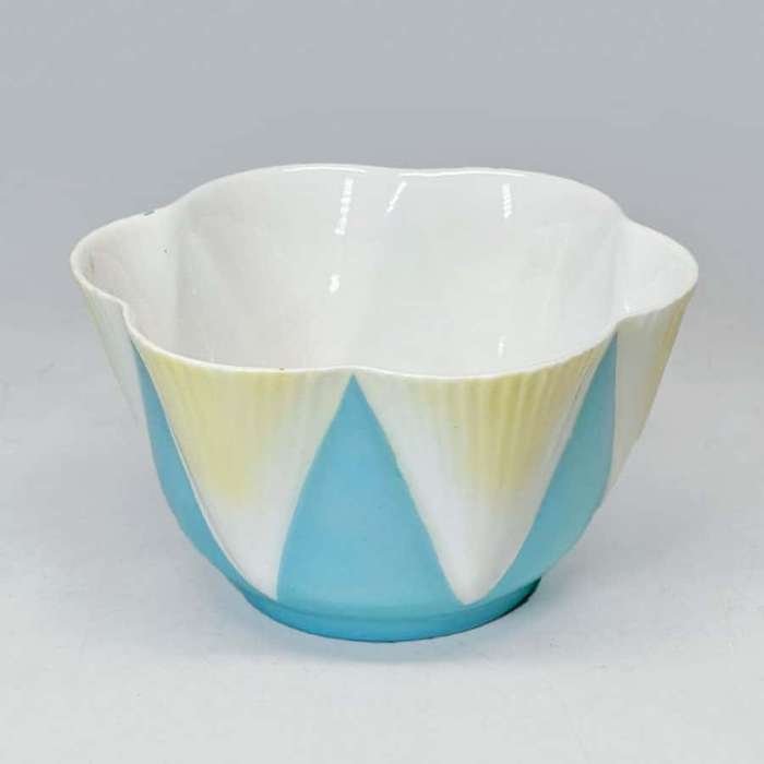 Art Deco Shelley Dainty Blue Star Sugar Bowl 11770