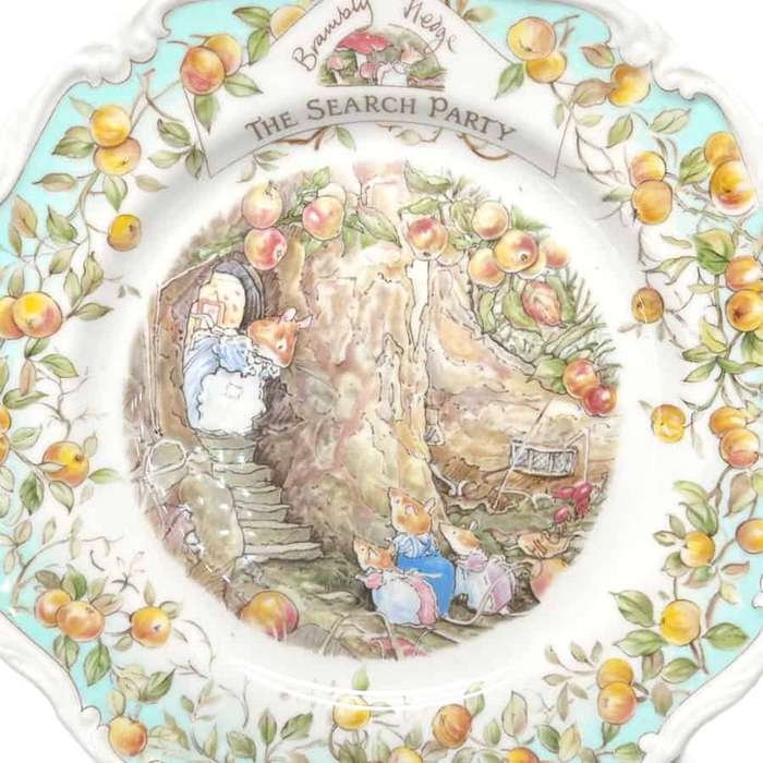 Brambly Hedge Royal Doulton The Search Party Plate