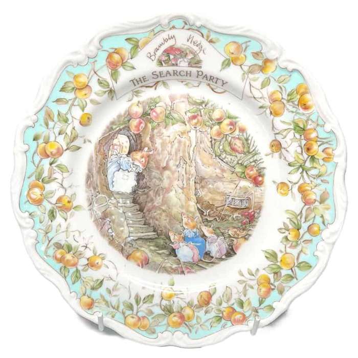Brambly Hedge Royal Doulton The Search Party Plate