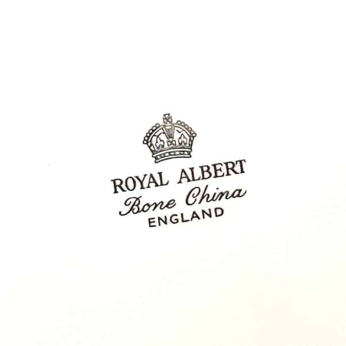 Royal Albert Blue Floral Tea Trio