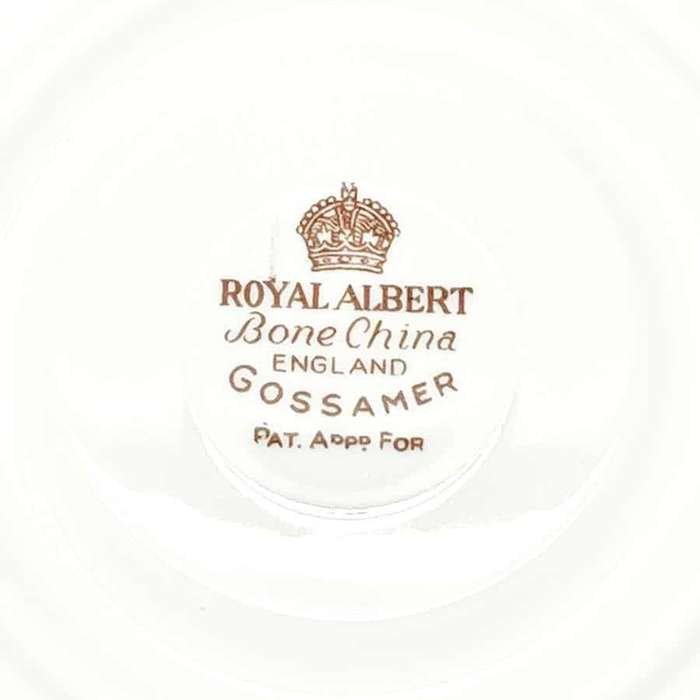 Royal Albert Gossamer Side Plate Orange
