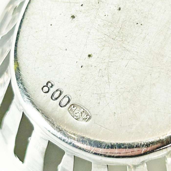 German Silver Miniature Bread Basket