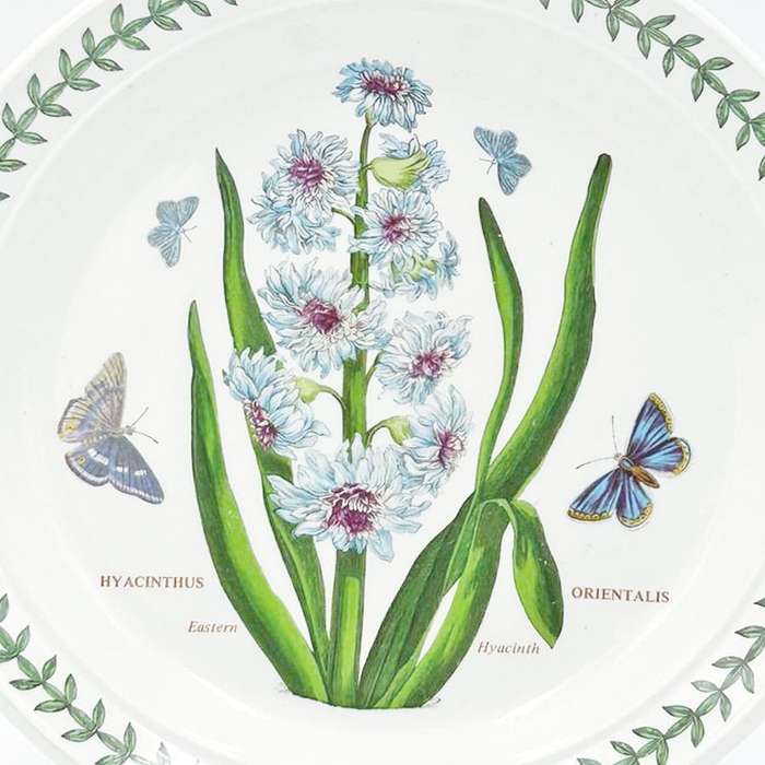 Portmeirion Botanic Garden Entree Plate Eastern Hyacinth
