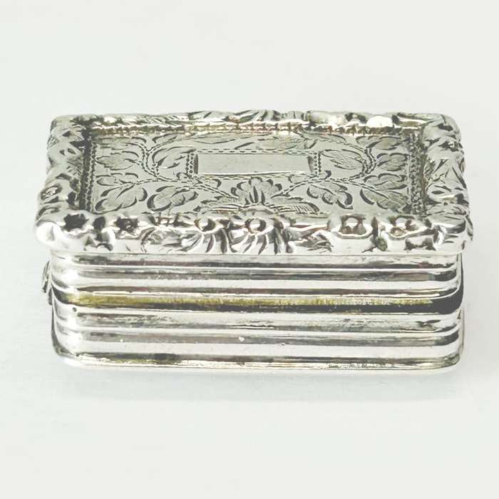 Victorian Sterling Silver Vinaigrette Birmingham 1848