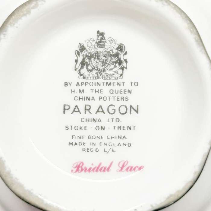 Paragon Tea Trio Bridal Lace