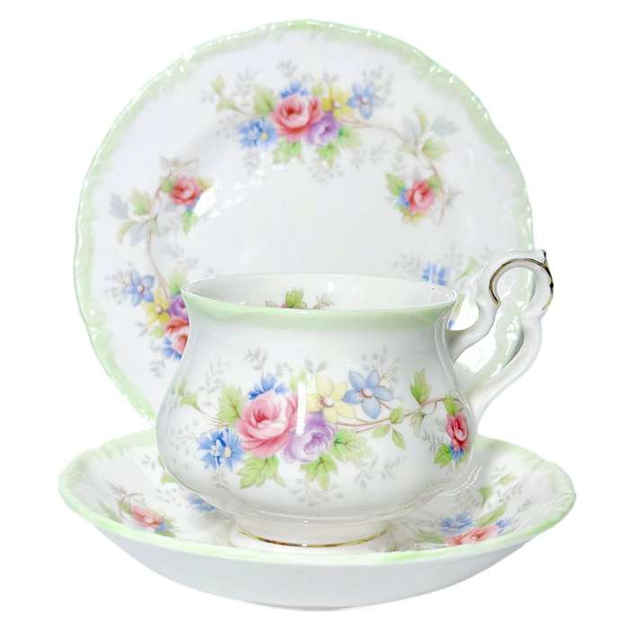Royal Albert Colleen Victoria Shape Tea Trio