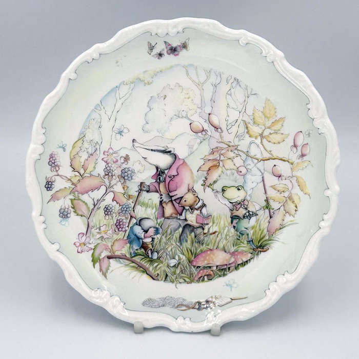 Royal Albert Wind In The Willows Rambling in The Wild Wood Plate