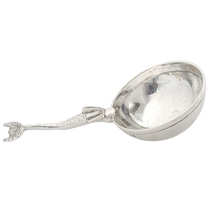 Art Deco Silver Sturgeon Caviar Spoon 1932 Brook and Sons Edinburgh