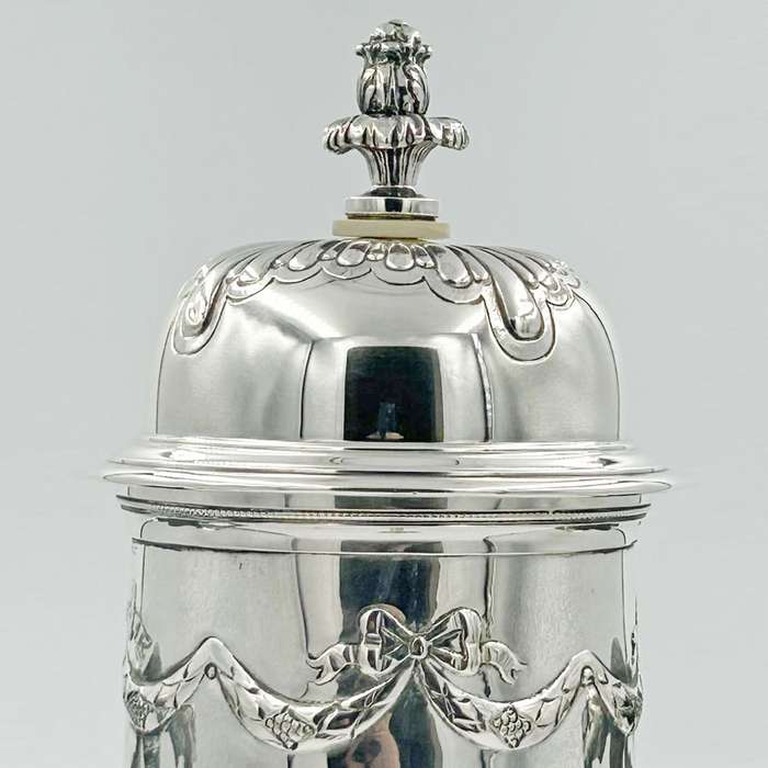 German Silver Tea Urn Art Nouveau Period C1894