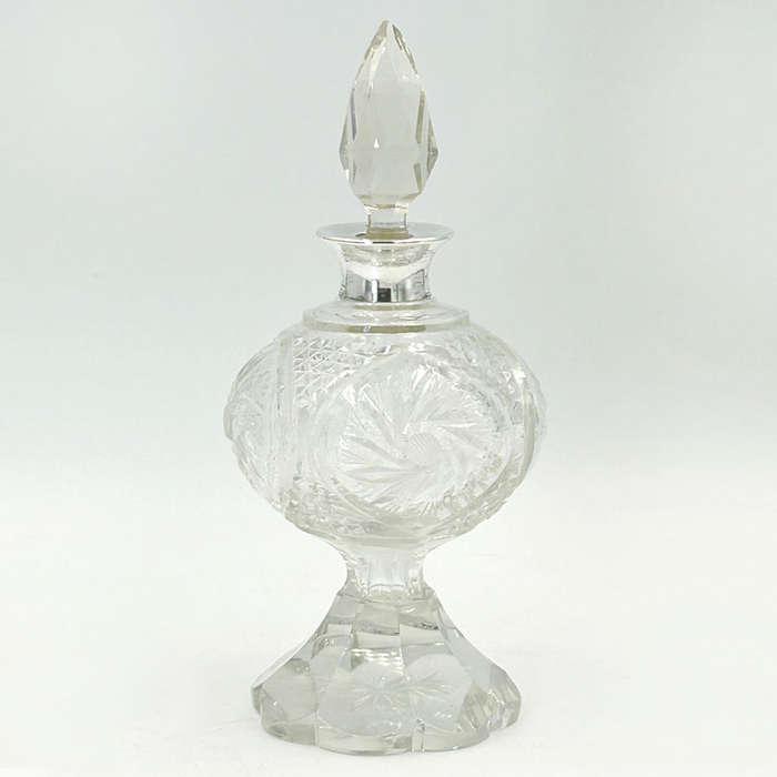 Hallmarked Silver Perfume Bottle Birmingham 1930
