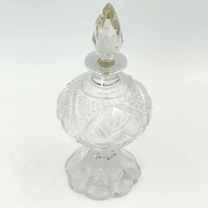 Hallmarked Silver Perfume Bottle Birmingham 1930