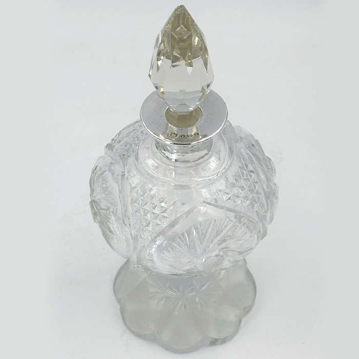 Hallmarked Silver Perfume Bottle Birmingham 1930