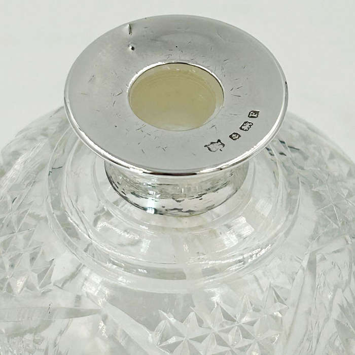 Hallmarked Silver Perfume Bottle Birmingham 1930
