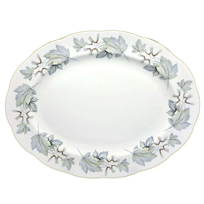 Royal Albert Silver Maple Large Platter 38.5cm
