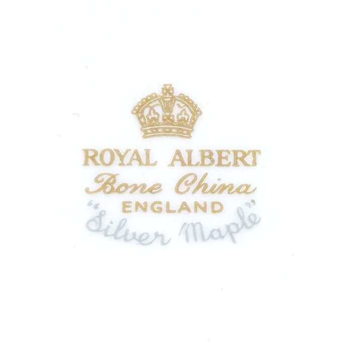 Royal Albert Silver Maple Oval Bowl