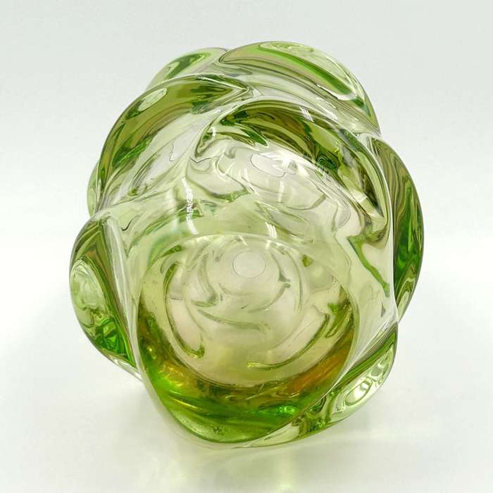 Jan Kotik Propeller Glass Vase Emanuel Beranek Skrdlovice 1955