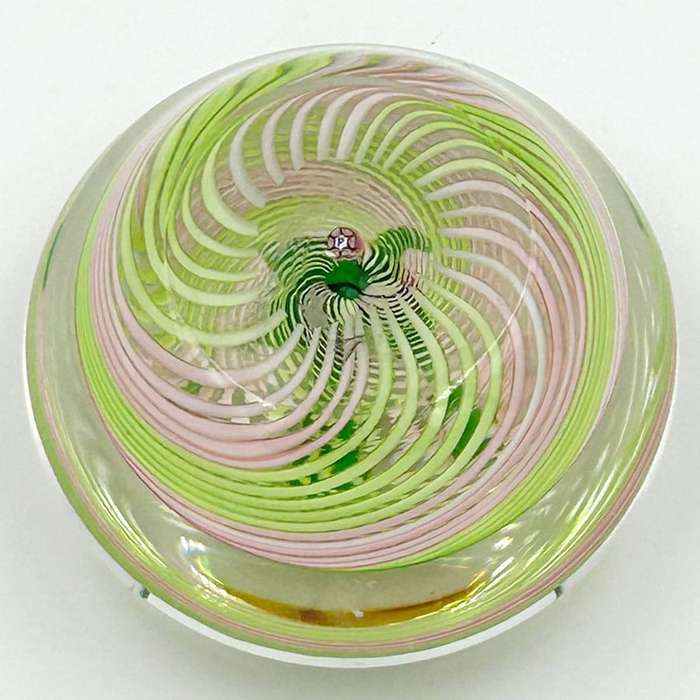 Perthshire Nosegay Floral Glass Paperweight 1977