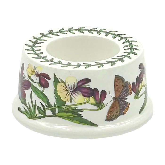 Portmeirion Botanic Garden Tea Light Candleholder Pansy