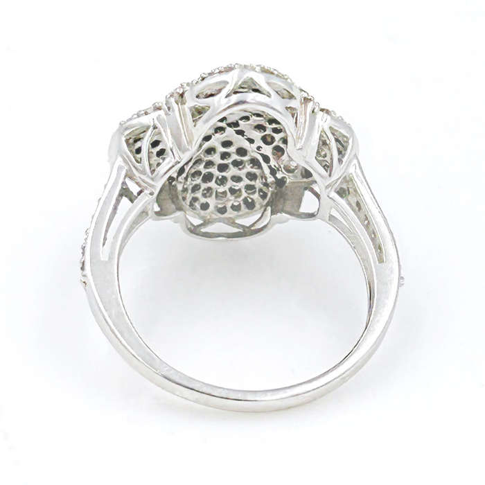 9ct Gold Diamond Cluster Ring