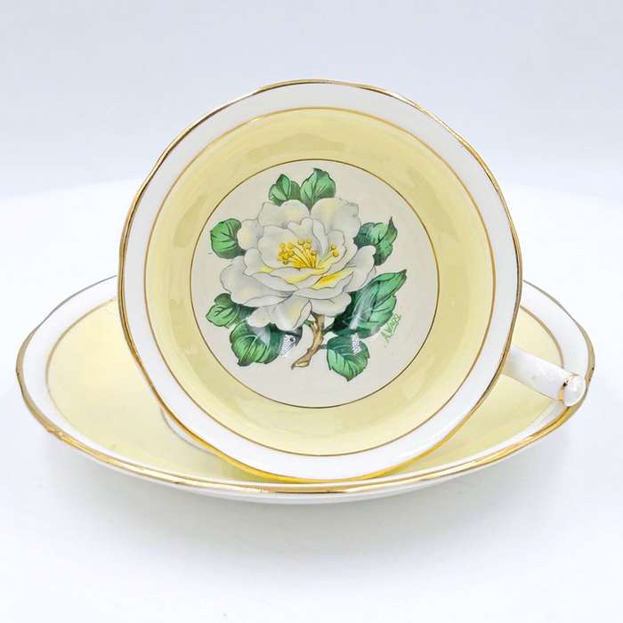 Royal Albert Lady Clare Demitasse Duo