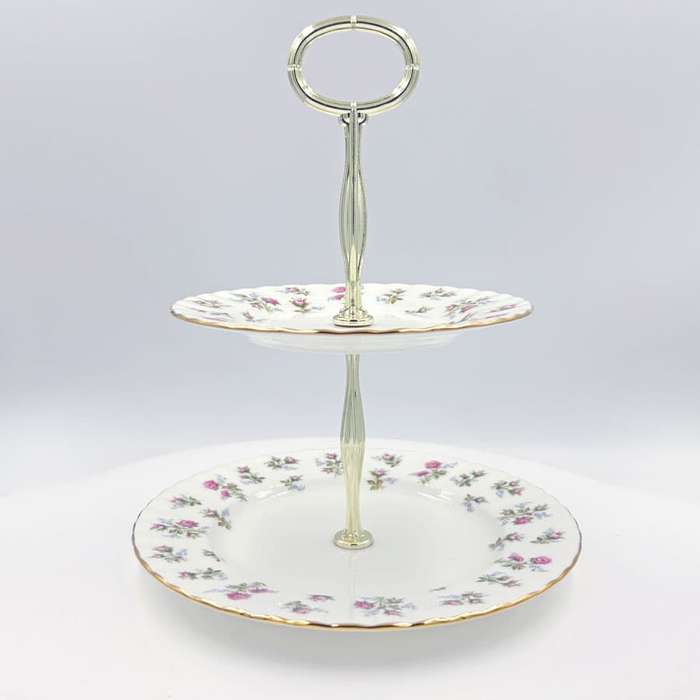 Royal Albert Winsome High Tea Two Tier Cake Stand
