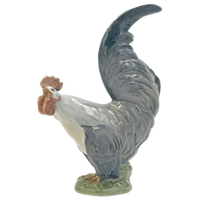Royal Copenhagen Rooster Looking For The Sun Figurine 1025