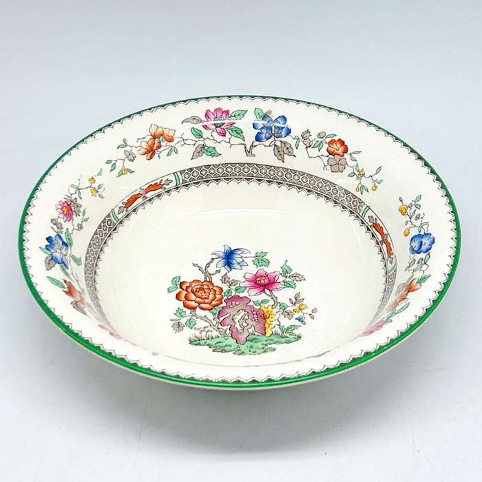 Copeland Spode Chinese Rose Salad Serving Bowl