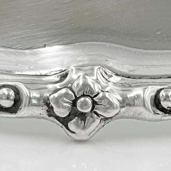 Hallmarked Silver Serving Platters London 1768 William Harrison