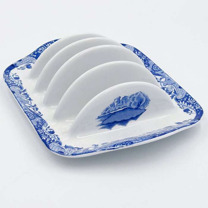 Copeland Spode Blue Italian Toast Rack