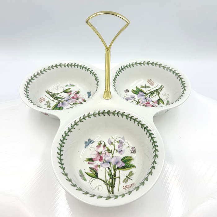 Portmeirion Botanic Garden Handled Nut Dish Sweet Pea