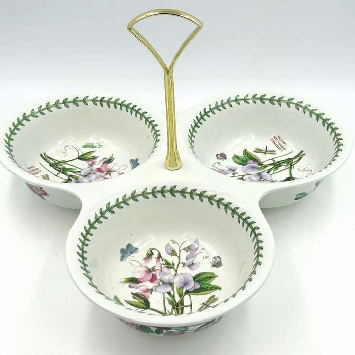 Portmeirion Botanic Garden Handled Nut Dish Sweet Pea