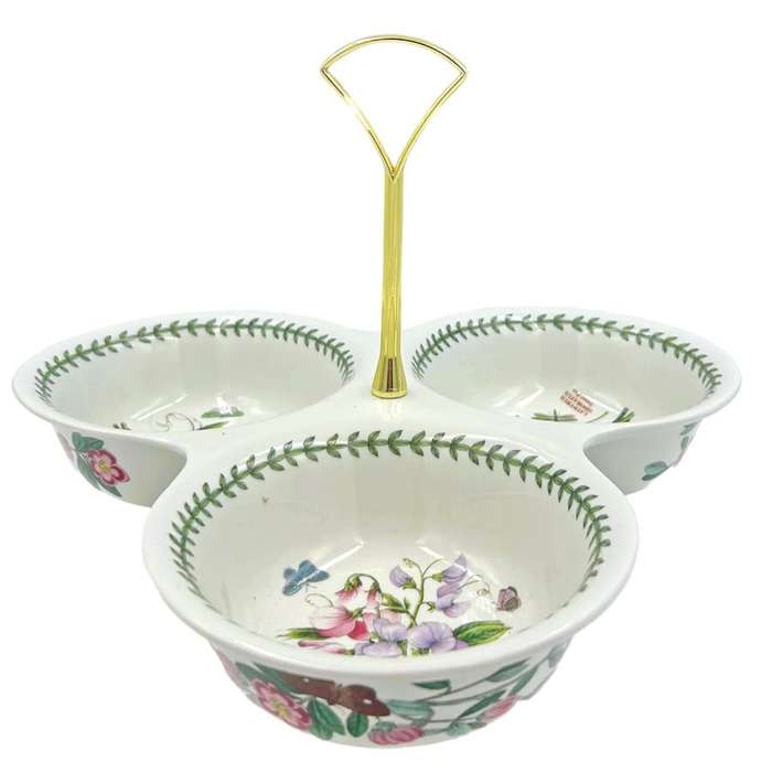 Portmeirion Botanic Garden Handled Nut Dish Sweet Pea