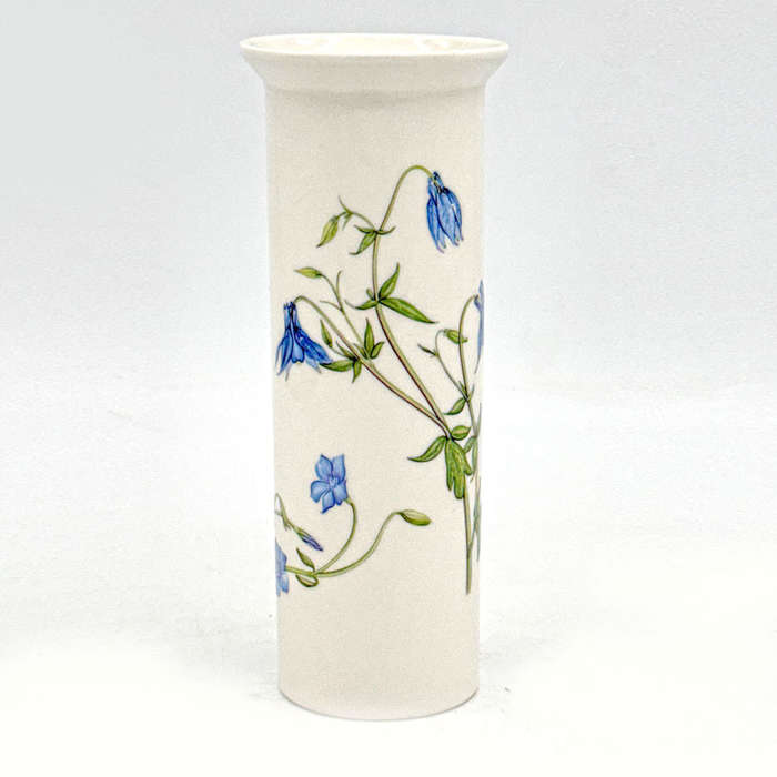 Portmeirion Vase The Queens Hidden Garden Blue Bells