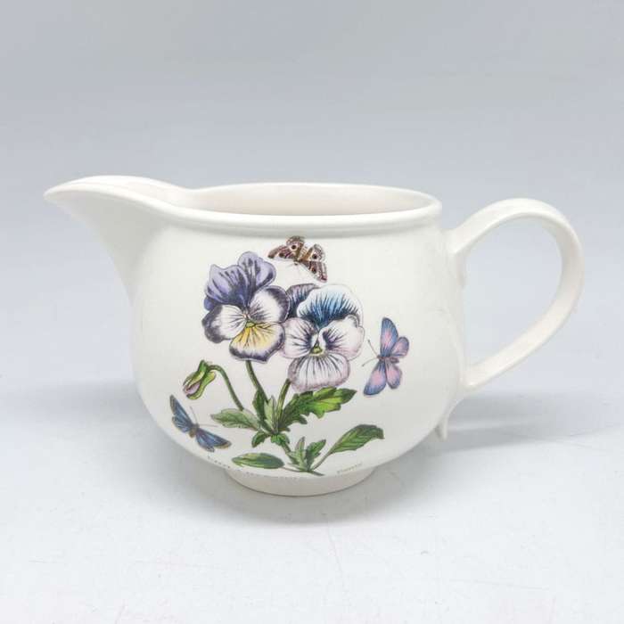 Portmeirion Botanic Garden Milk Jug Pansy 10cm