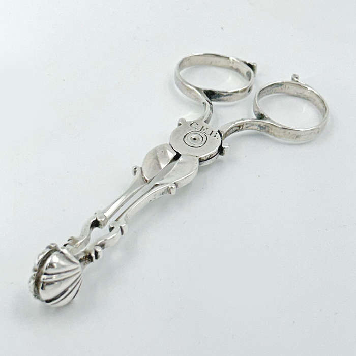 Hallmarked Georgian Silver Sugar Tongs Nips
